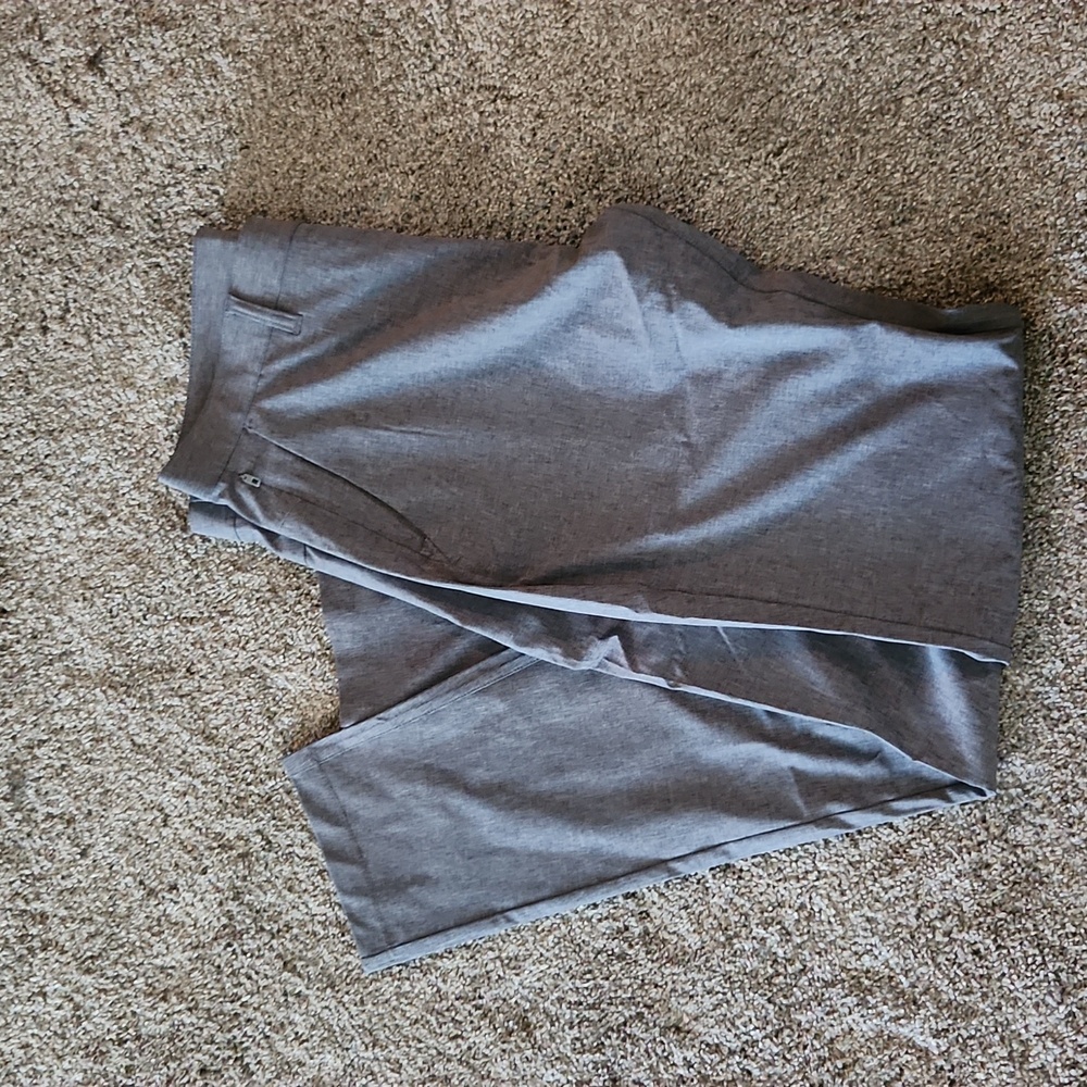 NWT Fabletics golf pants. Gray. 34x34.
